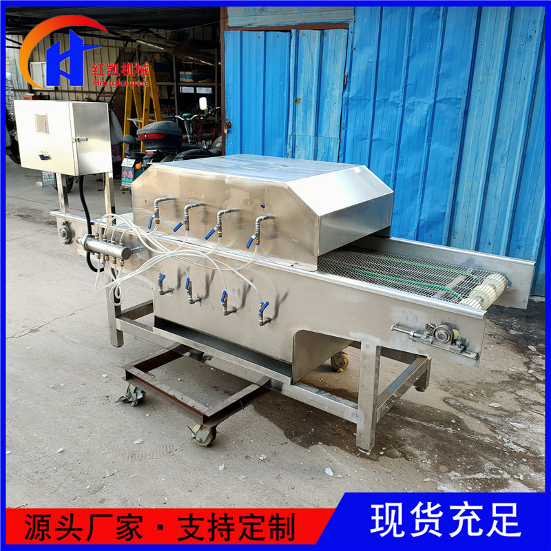 全自动包装箱消毒机 水果箱消毒机设备 海鲜箱消毒机 支持供应
