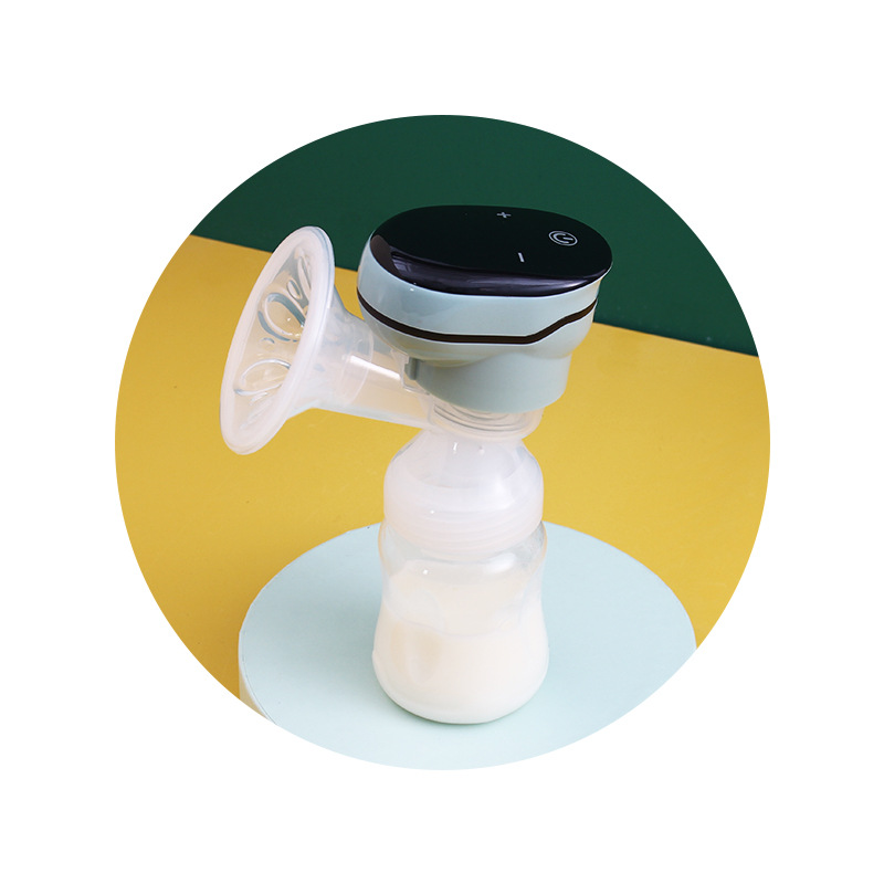 母婴用品大吸力电动吸奶器全自动吸乳按摩一体式手持挤奶器孕产妇