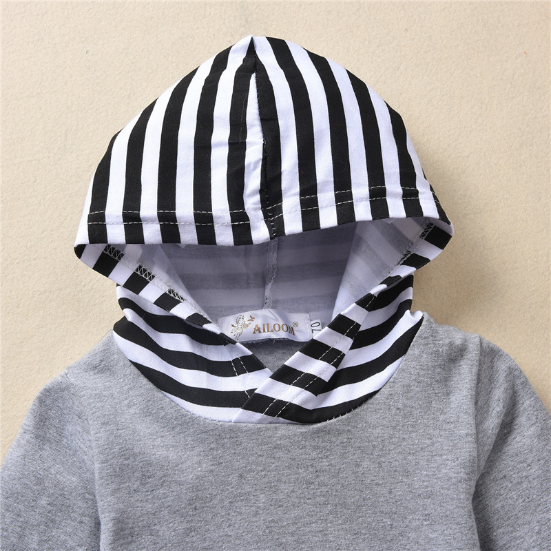 Children's Clothing Sweater Long-sleeved Hooded New Printed Children's Suit display picture 6