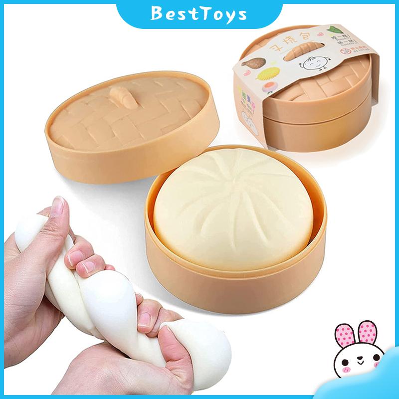 Simulación de bolón grande ventilación artefacto de descompresión rebote lento pellizco de compresión juguetes de alivio de presión comida falsa parodia creativa