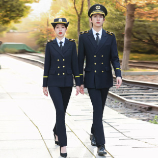 Security Uniforms for Hotel and Community Property Management, Winter Attire for Male and Female Concierges, Professional Workwear, High-Quality Light Business Style