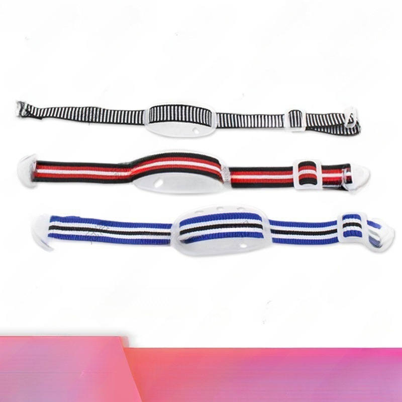 帽下巴带下额带工地建筑工程头盔配件织带弹性松紧带卡扣