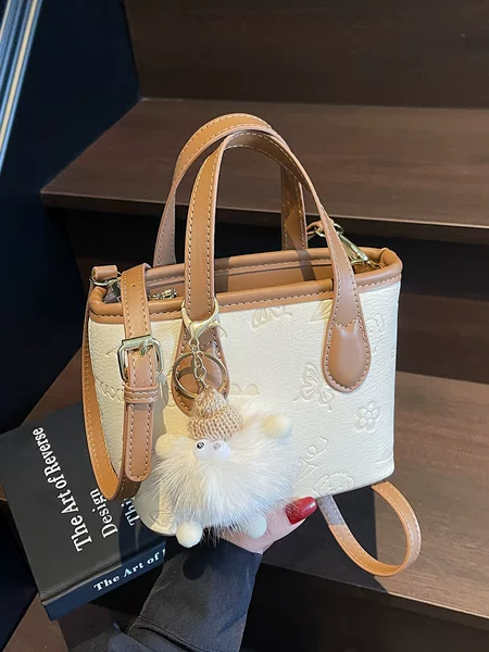 This Year's Trendy Color-Blocked Small Bags for Women, 2026 New Spring/Summer Versatile Crossbody Bags, Super Popular Embossed Handbags