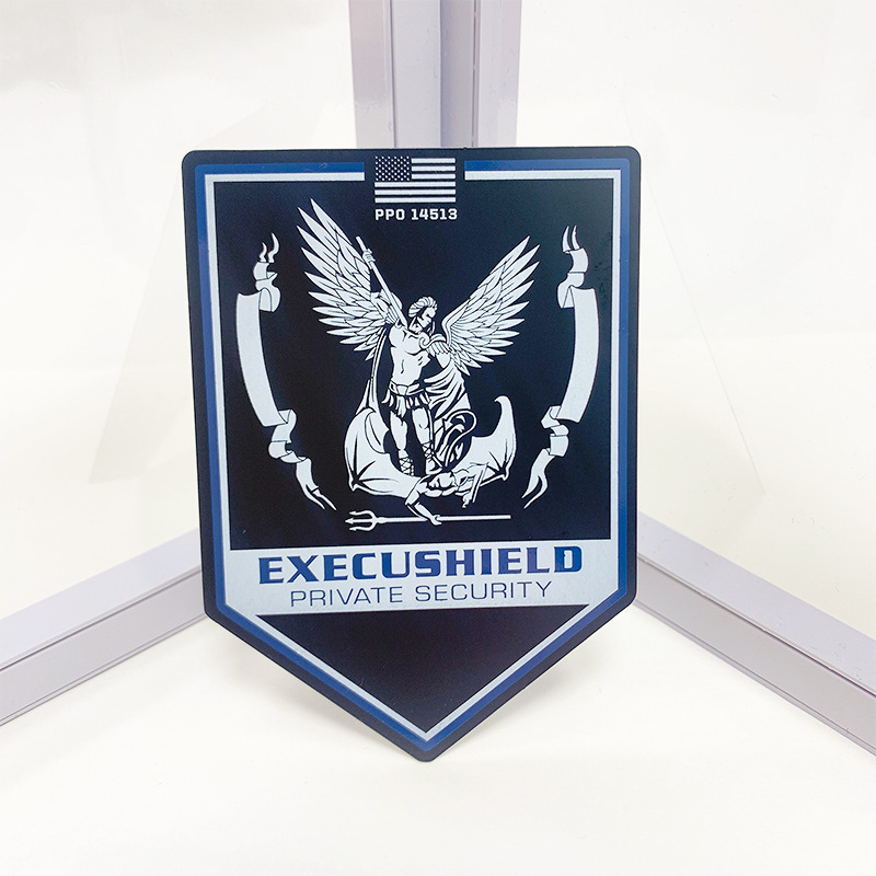 不锈钢电镀哑黑贵宾卡异形尺寸自定义来图制作镂空花边丝印内容