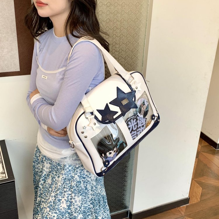 Preppy Style Shoulder Original Portable Messenger Bag