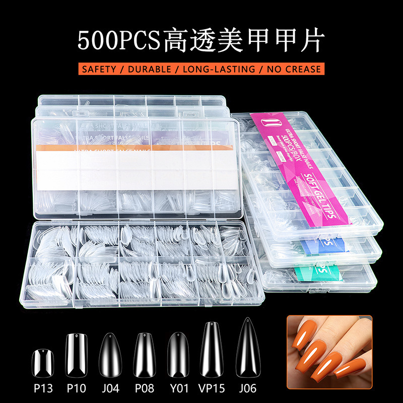 Ultra thin fake nails