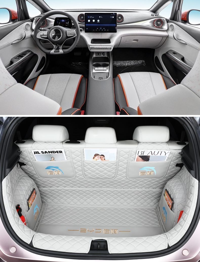 BYD Dolphin trunk mat, full coverage, 25 Honor Edition special trunk mat, car accessories for modification and decoration