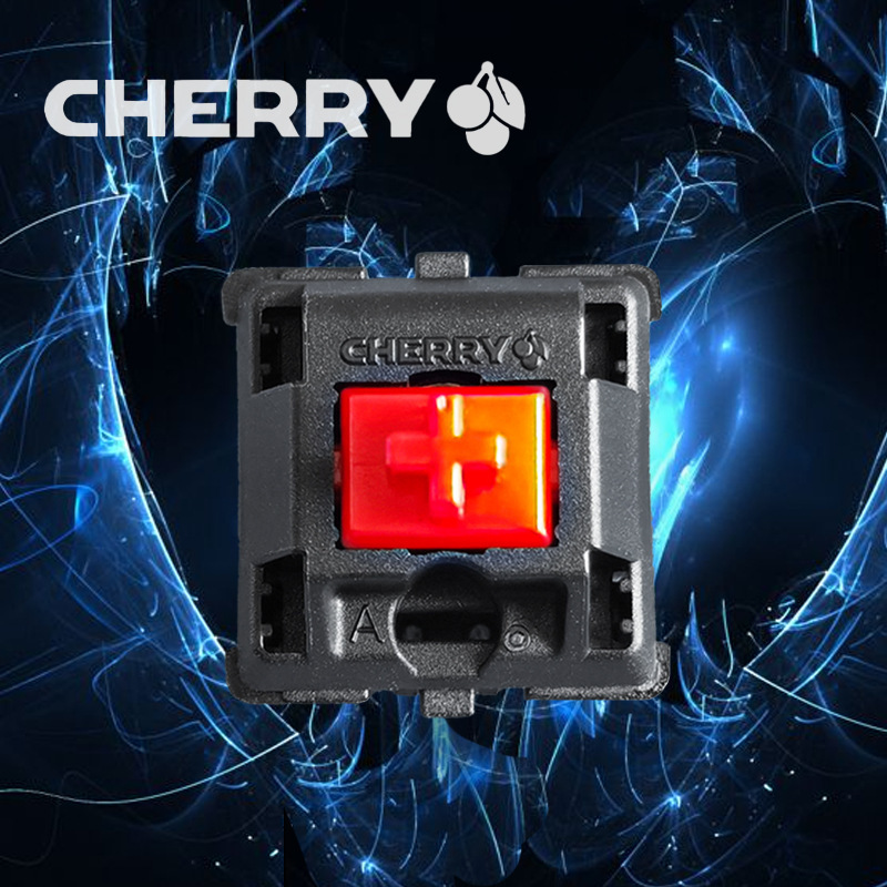 German Cherry Cherry Mx2A 5-Pin Red Shaft Body Keyswitch Red 5Pin Mx2A-L1Nw
