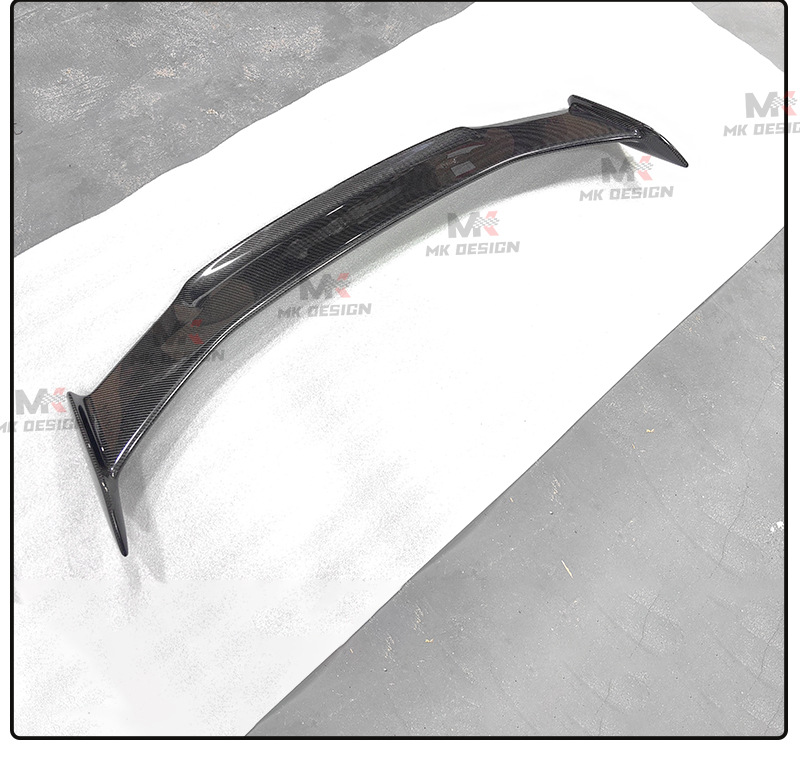 Suitable for Honda Civic Fl5 Modified Carbon Fiber Md Model Large Rear Wing Spoiler Fixed Wing