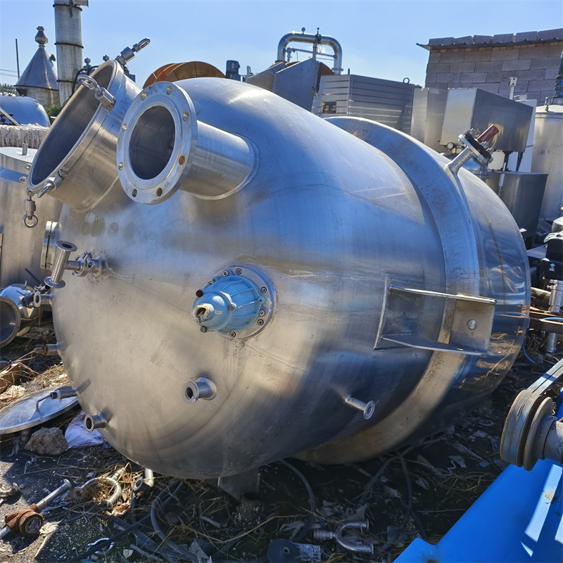 二手动态浓缩提取罐 二手不锈钢提取罐 1000升植物提取熬制