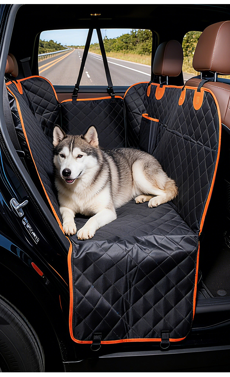 Car Pet Mat, Car Rear Seat Scratch-Resistant and Waterproof Pet Mat, Multi-Functional Trunk Anti-Dirty Mat, Exclusively for Cross-Border Use