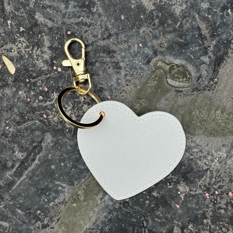 Style Simple Forme De Cœur PVC Faux Cuir Métal Unisexe Fermeture À Boucle De Type Homard Porte-Clés display picture 8