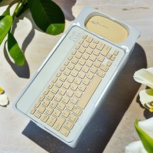 蓝牙无线键盘鼠标套装平板电脑外接无声安卓手机专用静音女生vivo