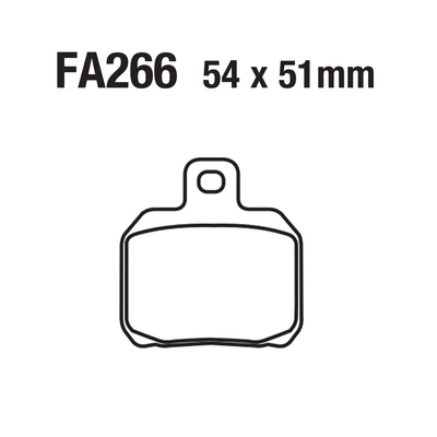 pads brake pads Fa266 – Tormoz supportları