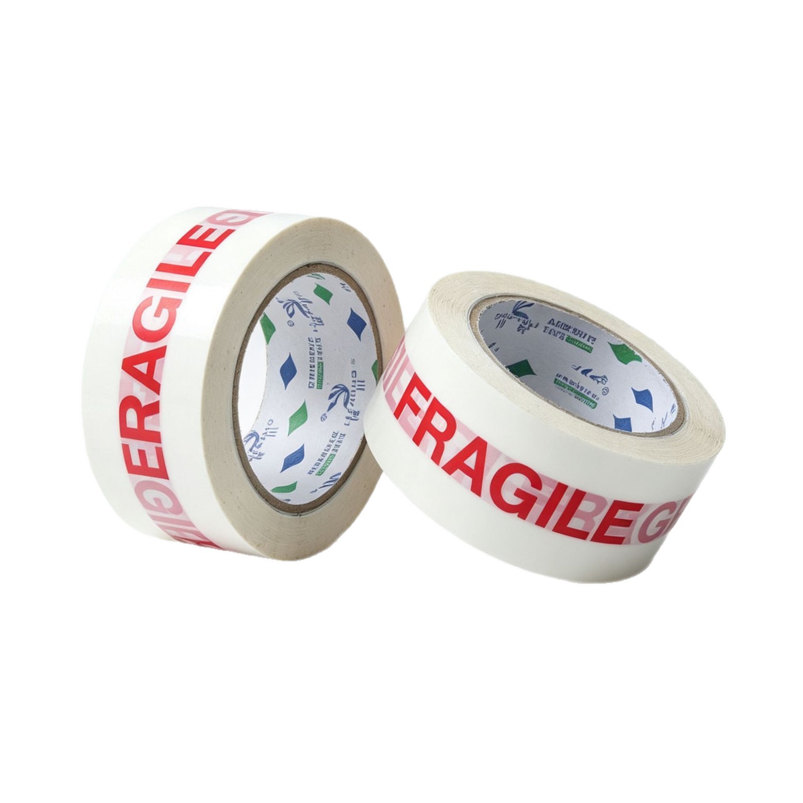 Advertencia transfronteriza cinta de sellado, Logística de mensajería, embalaje, Fragile 100 metros cinta de advertencia frágil en inglés image 6