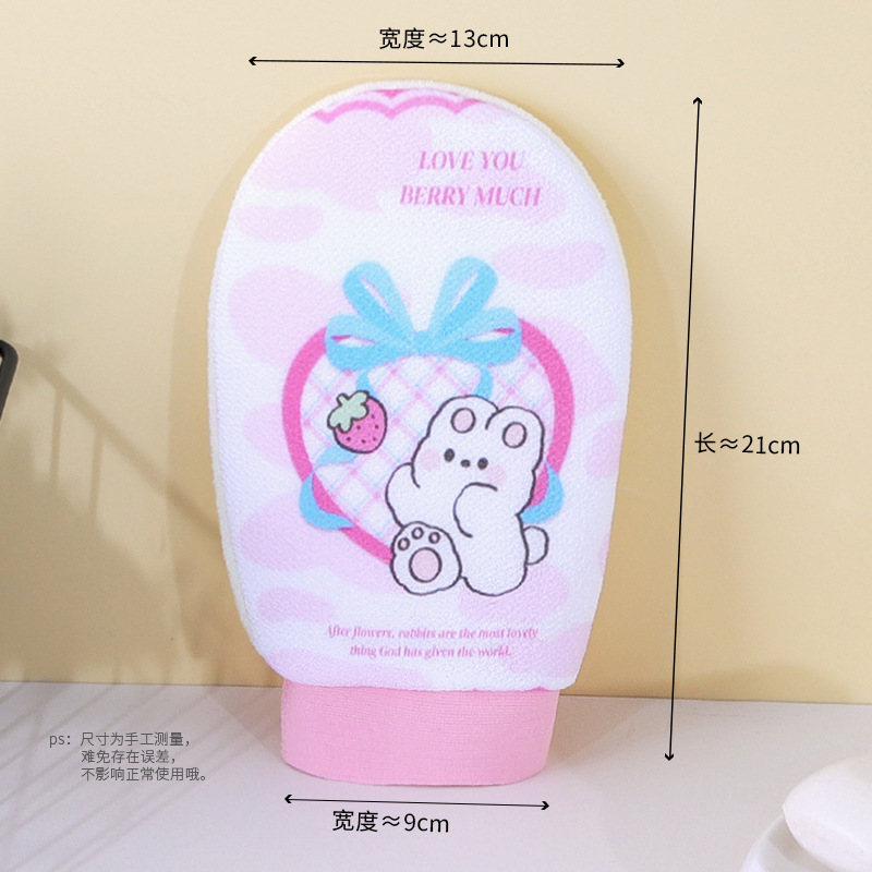 Toalla de baño de doble capa engrosada para hombres y mujeres sala de baño frotamiento de barro gris limpieza gris Baño Paño de baño descontaminación doméstica espalda frotando guantes