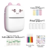 Fuchsia printer, sticker, crayons, C9, 5 pieces, 5 pieces, 3 pieces, 6 pieces