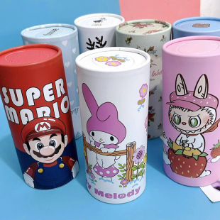 Cartoon Barrel Paper Exuperation Merlot Kulomi Bear Rabbit Car Cylinder Paper Exuperation Napkin Toilet Paper Toilet Paper