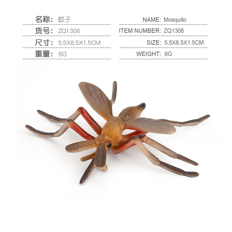 Sólido artificial abeja araña mariposa Naruto ciempiés insecto modelo animal juguete de los niños arena bandeja Decoración