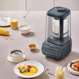 小熊可拆洗低音破壁机PBJ-J12U3 家用加热全自动多功能辅食豆浆机