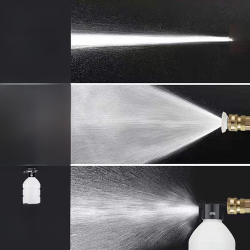 Portable Soft Hose Electric Commercial Household Car Wash Garden Flower Spraying Wireless High Pressure Water Gun Set