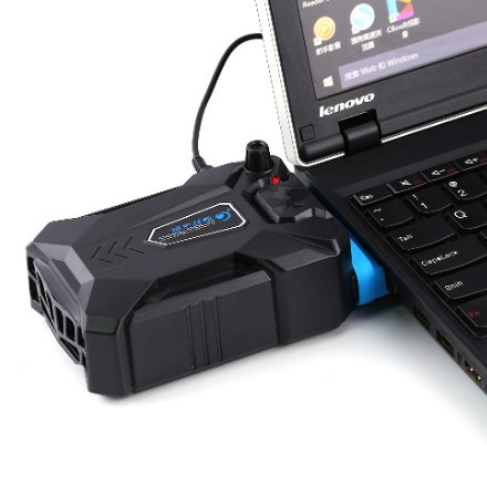 Disipador de aire de succión lateral enfriador de hielo 3 enfriador de juegos enfriador de computadora portátil