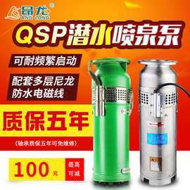 定制QSP音乐喷泉专用泵 公园观景潜水泵 高扬程大流量浸水式水泵