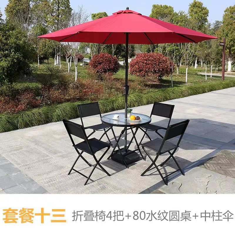 [Silla de tijera] Mesas y sillas plegables para exteriores, puestos portátiles al aire libre, mesas y sillas para el patio del hogar simples de ocio