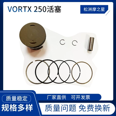 Atv Cross-Border Motorcycle Engine Parts Vortx250 Vort-X250 Cps300 Piston Kit 72mm (Piston, piston ring, piston pin)