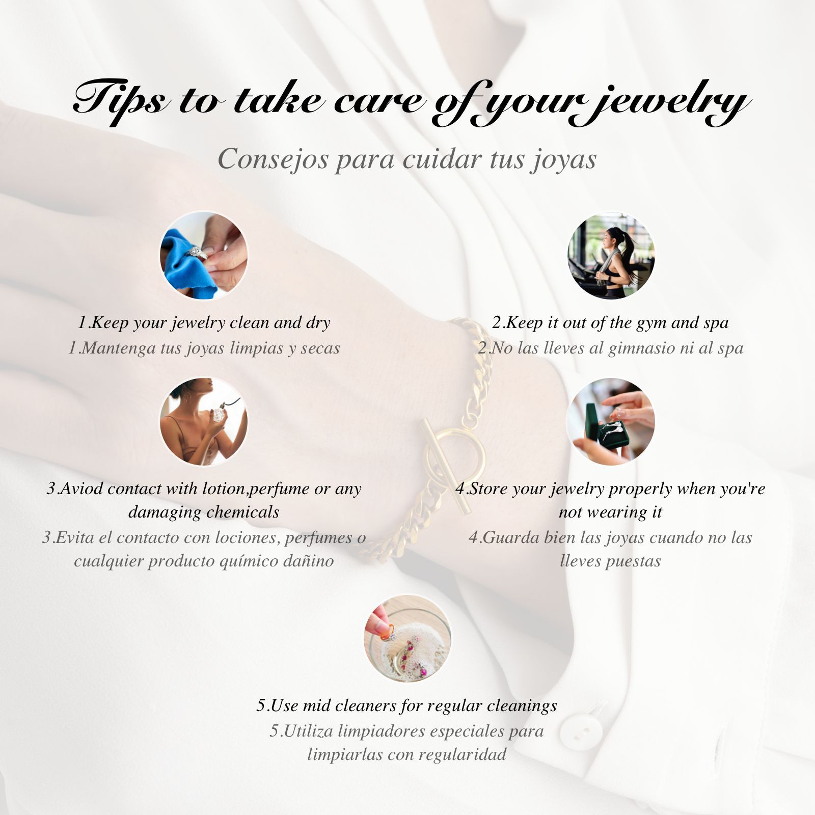 Pulseira masculina multicamada de couro trançado com fecho_voghion.com