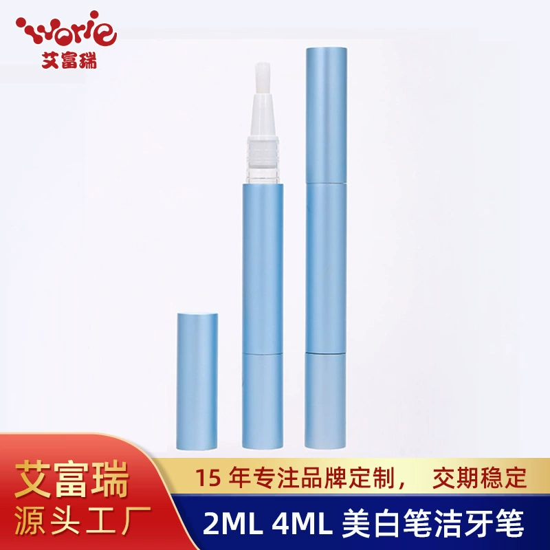 Изготовленный на заказ набор 2 мл 4 мл алюминиевой ручки для отбеливания зубов ручка для отбеливания зубов для удаления желтого дыма зубов через границу