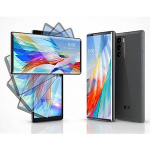 Classic Yongmark Global International Brand Soul Design Works Original LG F100 WING Rotating Screen Mobile Phone