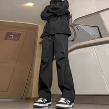 美式户外防水冲锋裤男女早春秋款防风机能登山工装情侣夹休闲裤男