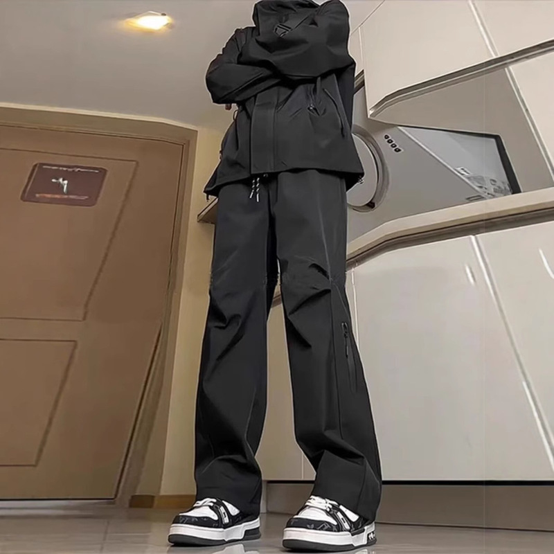 American Style Outdoor Waterproof Charge Pants Men's and Women's Early Spring and Autumn Anti-fan Climbing Frock Couple Clip Casual Pants Men's