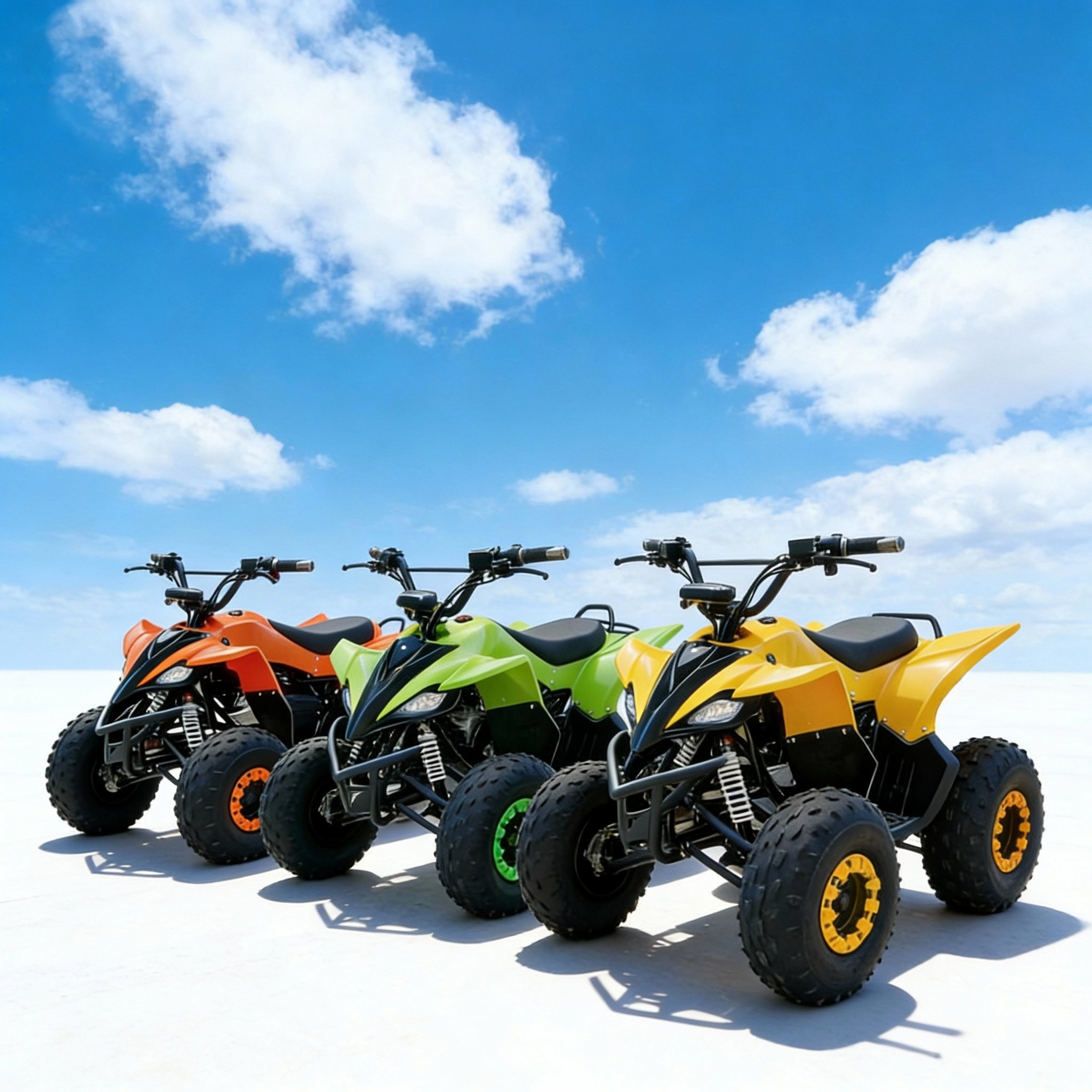 Children's Electric Beach Off-Road Vehicle, All-Terrain Atv, Four-Wheel Off-Road Motorcycle, Outdoor Mobility Vehicle, Available for Operation and Delivery