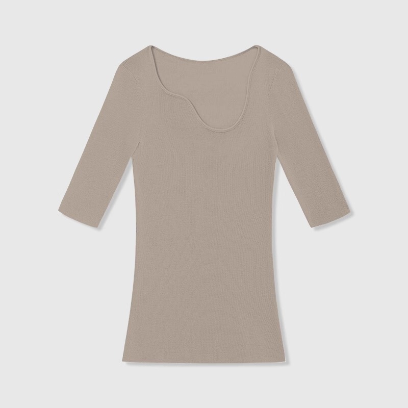 Summer Seamless Wool Knitwear for Women, Thin Style with Mid-Sleeve Design, Unica Same Style, Seamless Drop Shipping Summer Seamless Wool Knitwear for Women, Thin Style with Mid-Sleeve Design, Unica Same Style, Seamless Drop Shipping