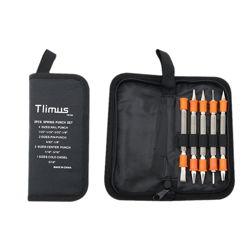 5 piezas herramienta de primavera traje primavera punzonado clavo punzonado centro punzonado cincel pin punzonado cincel