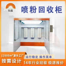 廣東噴粉櫃廠家粉末回收室靜電噴塑機過濾流水線配套雙邊噴粉櫃