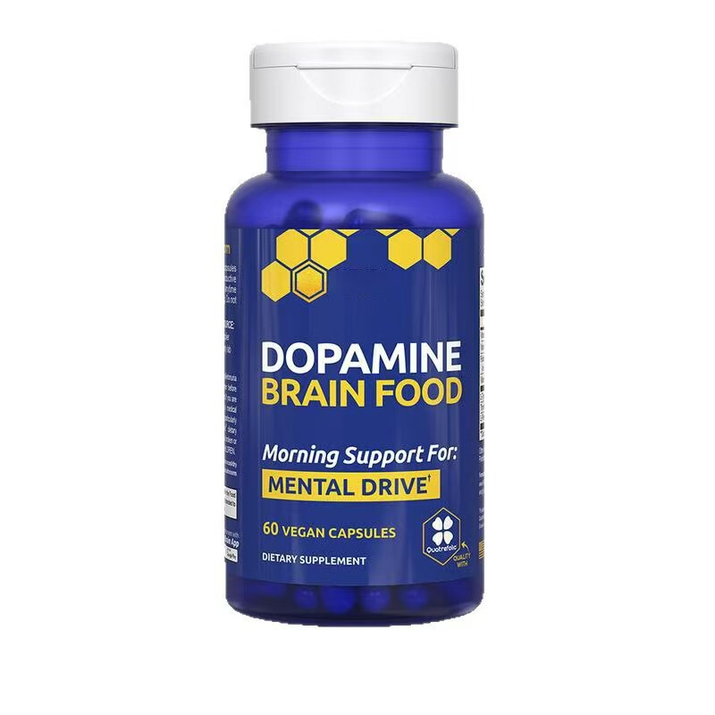 In Stock with Free Shipping Tk Amazon Cross-Border Popular 60 Brain Capsules Dopamine Brain Food Wholesale