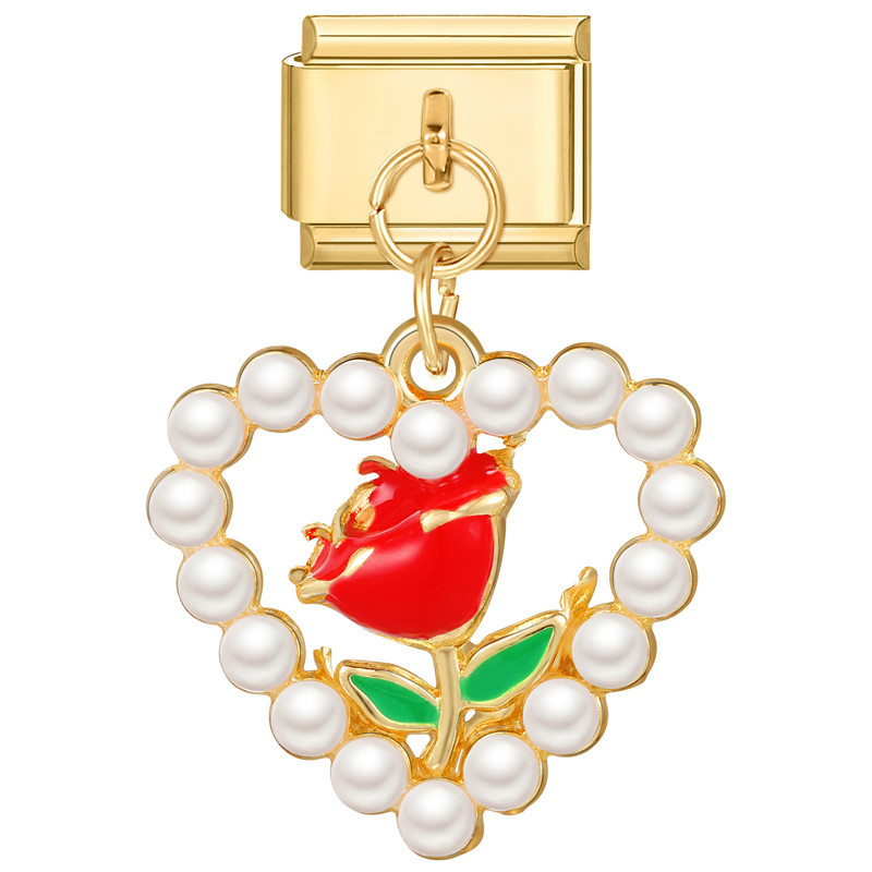 Gold base-Pearl Rose 2