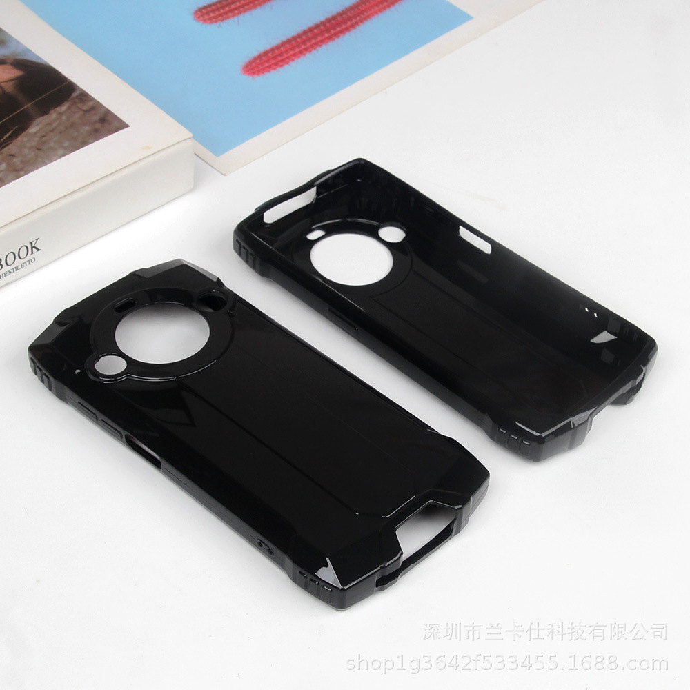 For Lingdu Blackview BV8200 Mobile Phone Case Soft Cover Silicone Full Coverage Protective Case Drop-resistant Gone Case