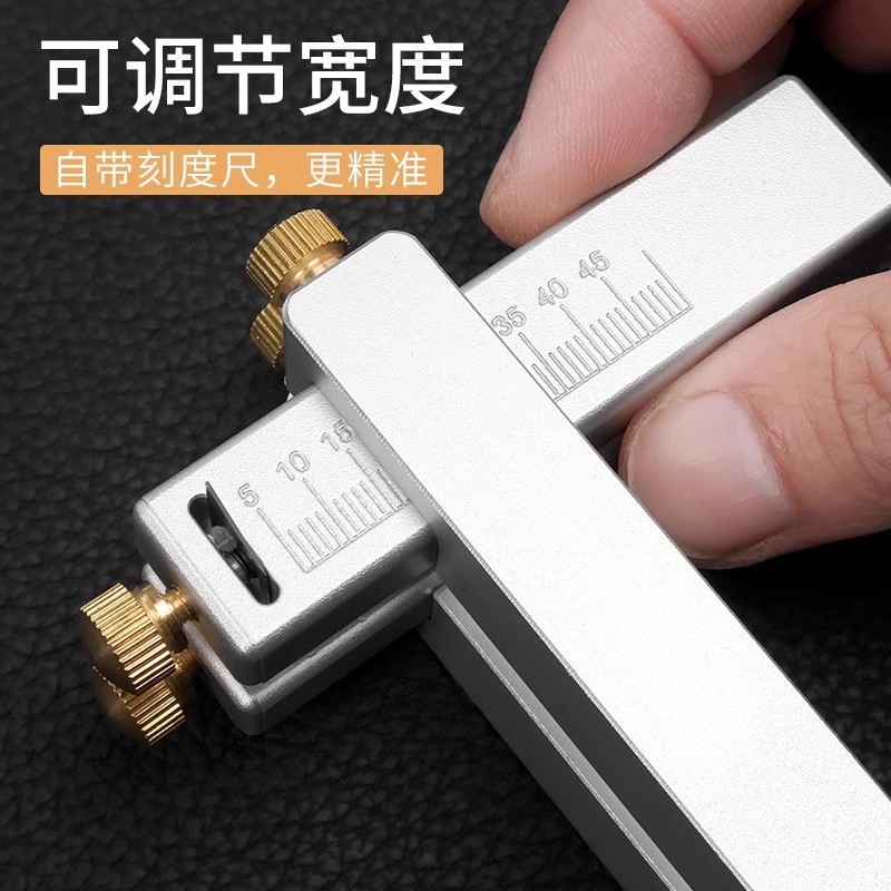 新款铝合金手柄皮带切割器皮条切割皮绳分割器皮革裁条DIY工具|undefined