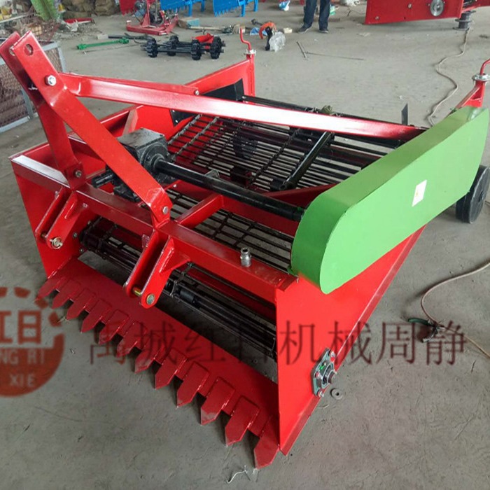 阿里巴巴实拍地瓜收获机   马铃薯收获机   红日土豆收获机