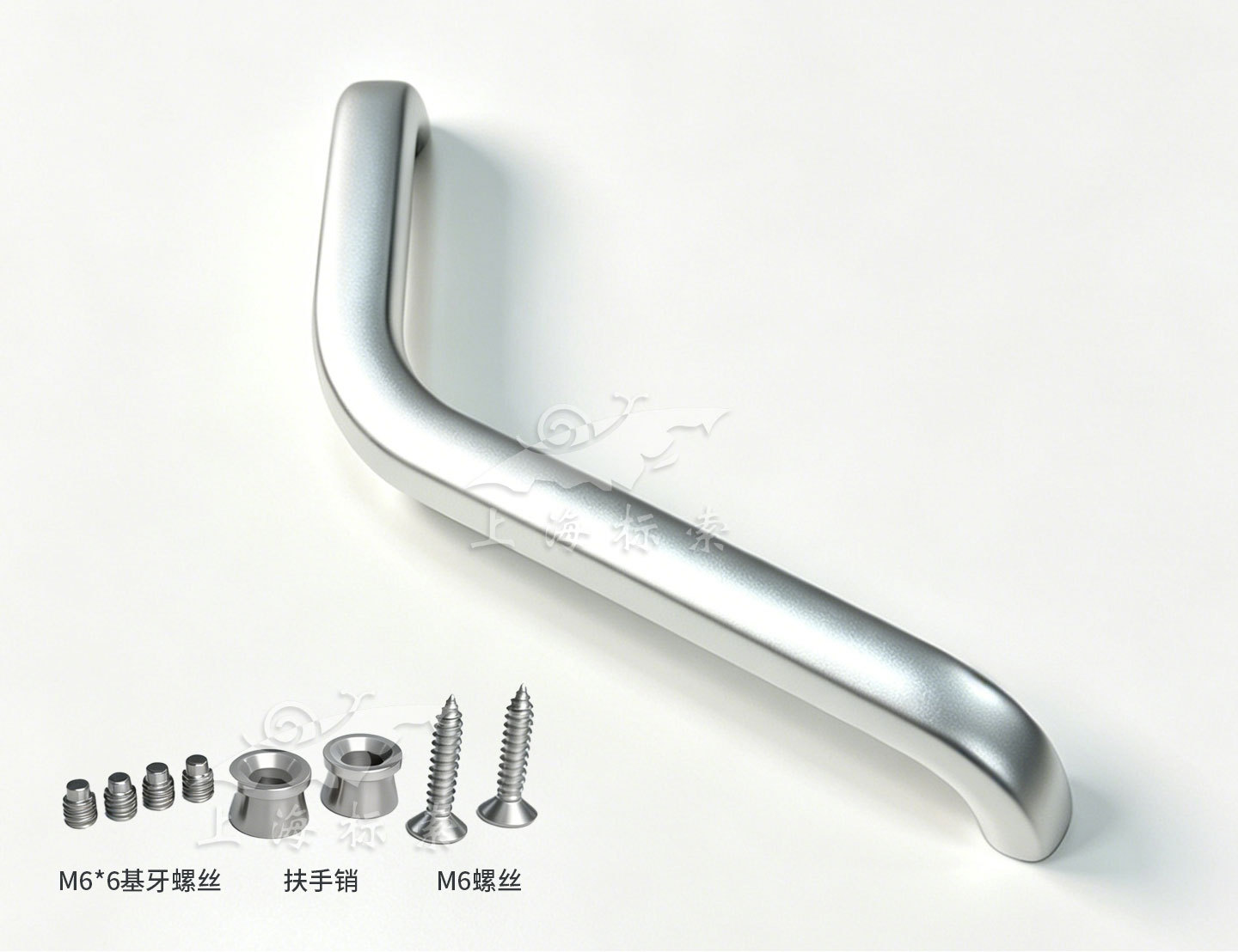 Rv L-Shaped Aluminum Alloy Handrail, Assist Handle for Getting in and Out, Safety Handle for the Interior Bathroom Bsl706-1