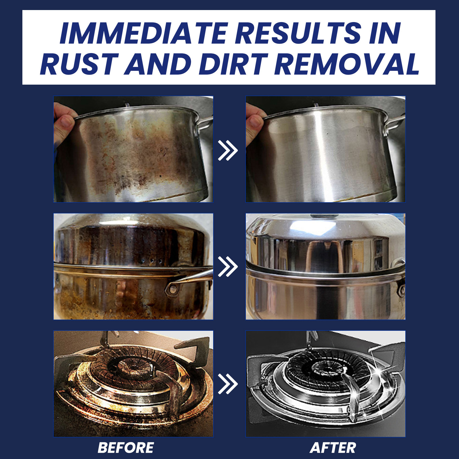 JAKEHOE 不鏽鋼清潔膏 廚房灶台不鏽鋼鍋具頑固污漬黑垢清潔去污