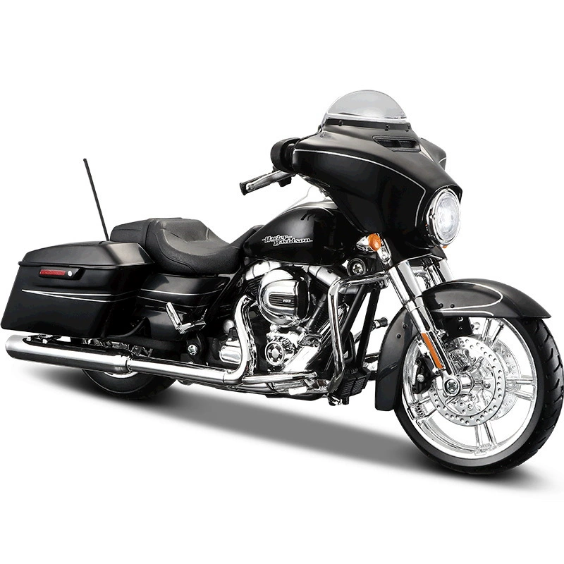Harley davidson, мотоцикл, реалистичная модель авто, игрушка для мальчиков, масштаб 1:12, оптом