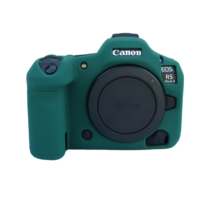 (2개) 캐논 풀 프레임 마이크로 단일 카메라 EOS R5II 실리콘 보호 케이스 R52 카메라 가방 소프트 고무 케이스