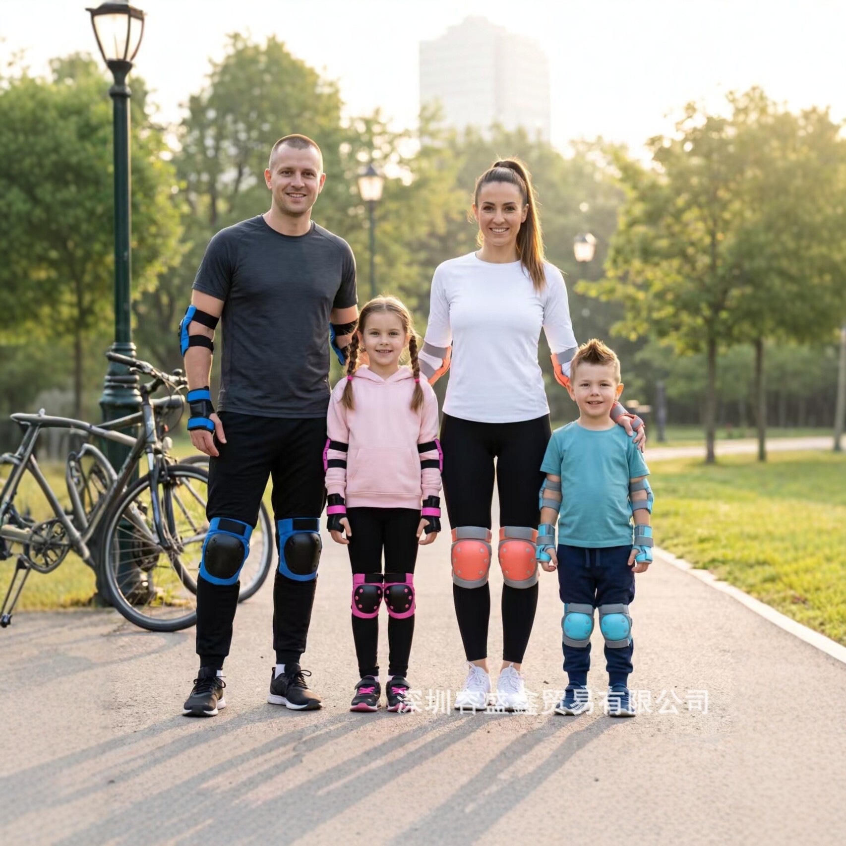 Sports anti-fall turtle protective gear, skateboard, ski knee pads, roller skating, bicycle riding, roller skating elbow pads, palm pads for children