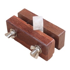 Biyoumi Japanese-style wooden crossword puzzle carving tool bed, rosewood bed clamp bed carving bed training edge mark bed