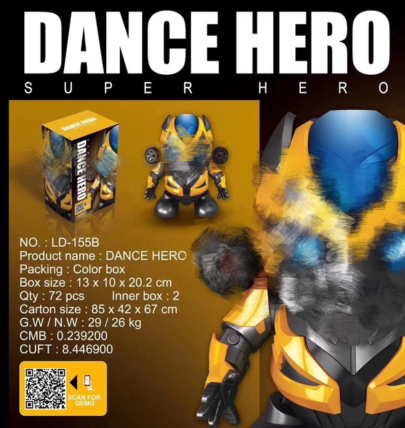 music lightweight dancing electric robot